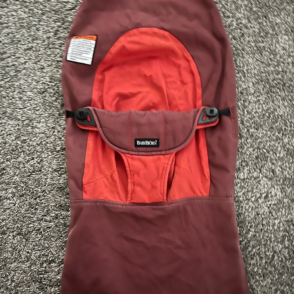 BabyBjorn Red Baby Bouncer Cover (Cover Only)